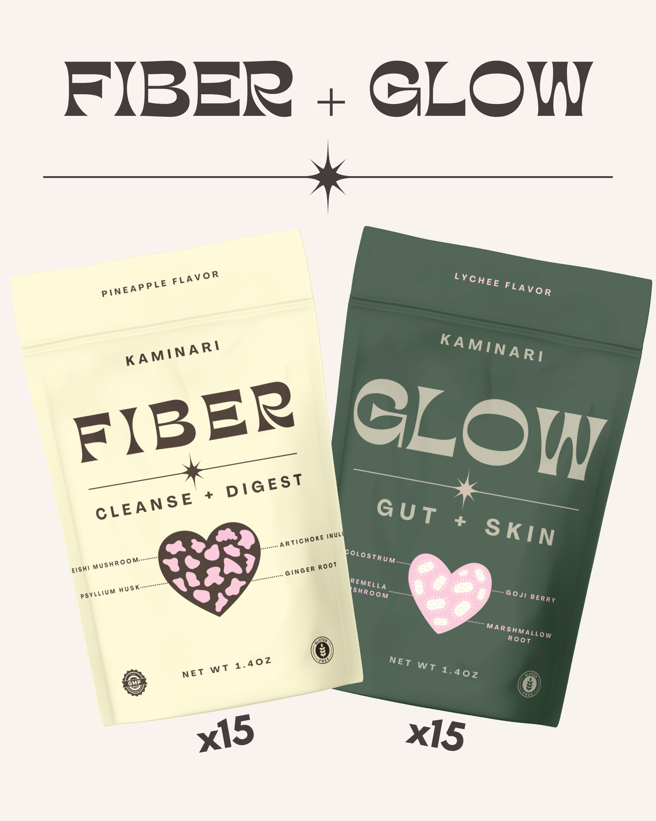 Gummy Bundle Fiber & Glow!